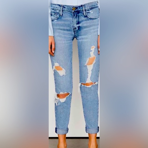 Frame Le Garçon jeans sz 30, color islet. Euc - Picture 1 of 1